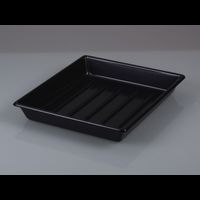 Photographic tray, deep, w/o ribs, black, 51x61 cm