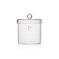 Product Image of DURAN® Cylinder, with knobbed lid, polished rim, 120 x 120 mm, 1000 ml