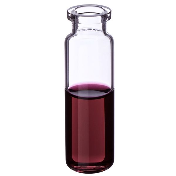 Microsolv Headspace Vial clear, 20 ml, Crimp Top 20 mm, CTC Style, Round Bottom, 100 pc/PAK