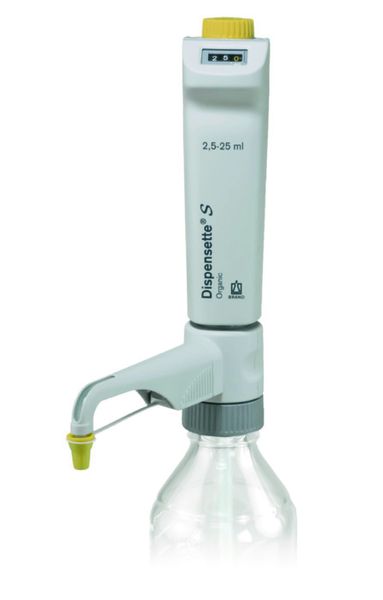 Brand GmbH & Co. KG Dispensette S Organic, Digital, DE-M, 2,5- 25 ml, ohne Rückdosierventil