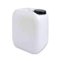 Product Image of Canister 20 L, S95, HDPE, white, white, dimensions WxHxD: 260 x 390 x 290 mm 