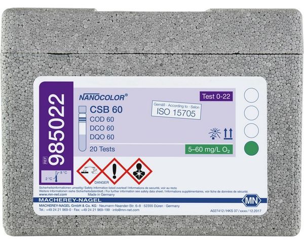 Macherey-Nagel Rundküvettentest NANOCOLOR CSB 60, 5 - 60 mg/l