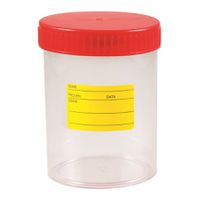 Product Image of Mehrzweckbecher, PS, 200 ml, Schraubverschluss, sterilisiert, 150 St/Pkg