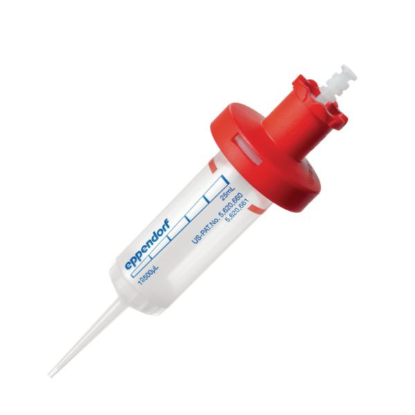 Eppendorf Pipettenspitzen Combitips advanced, 25 ml, rot, biopur , 100 St/Pkg