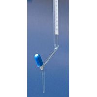 Product Image of Burette with lateral PTFE-spindel-stopcock, Schellbach, 50 ml, 1/10, cl. AS