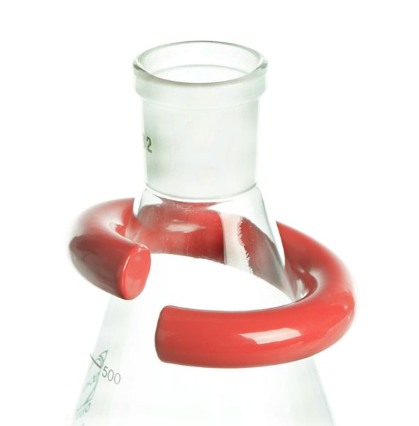 Bochem Laborring Ø 100mm, 18/10-Stahl PVC beschichtet, für Erlenmeyerkolben