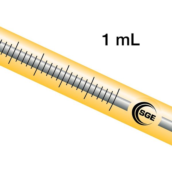 Trajan (SGE) Autosampler-Spritze, 1 ml, Nadel: austauschbar, 22 G, L: 51 mm, PTFE-Kolbenspitze, gasdicht