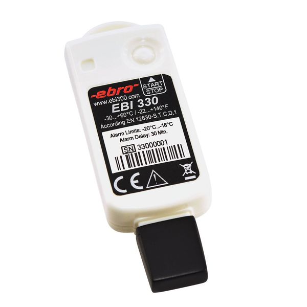 Ebro Electronic EBI 330-T30 disposable temperature data logger, 10 pc/PAK