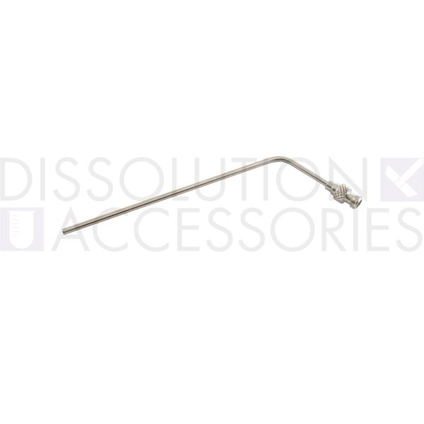 Dissolution Accessories Probenkanüle, Edelstahl, 120 mm, 1/8'', gebogen, mit Luer-Adapter, Agilent