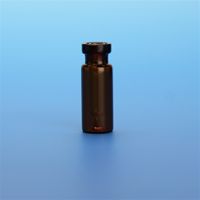 Product Image of 300 µl Amber Interlocked Vial with Insert, 12x32 mm 11 mm Crimp, 100 pc/PAK