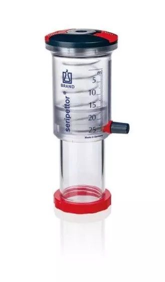 Brand GmbH & Co. KG Betätigungseinheit, geeignet für seripettor, für Nennvolumen 25 ml, PC/Edelstahl