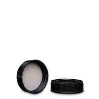Product Image of Screw Cap with PTFE Insert, GL 55, black, PP
