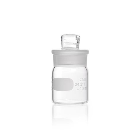 Duran Group DURAN Weighing bottle, with grip stopper, tall shape, 28 x 40 mm, 10 ml, 10 pc/PAK