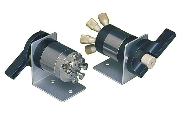 Vici Valco Rotor für 6 Port 2 Pos Valve, 1/16'' Fitting, 0,25 mm Port, 75°C / 5000psi, für Flüssigkeiten, H