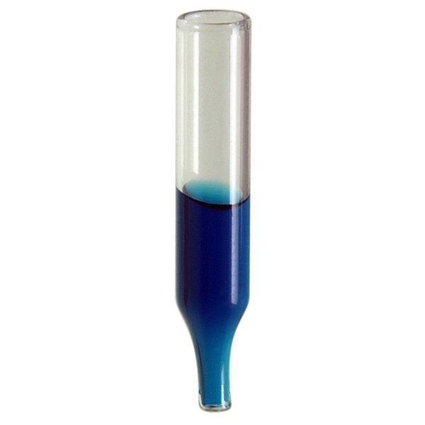 Microsolv Micro Inserts 300 μl, clear glass, 31 x 6 mm OD, Conical Point, Self aligning, for use in 2ml autosampler vials, 100 pc/PAK