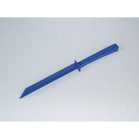 Product Image of Spatel für Lebensmittel, blau, PS, steril, 150 mm, 10 St/Pkg