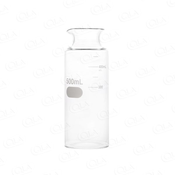 QLA 500mL Glass Fleaker, Graduated