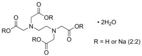 Fluka EDTA DINA-SZ.Dihydrat, für HPLC, Glasflasche, 10 g