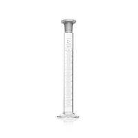 Product Image of DURAN® Mixing cylinder, hexagonal base, graduation, NS 24/29, plastic stopper, 100 ml, 2 pc/PAK