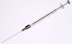 Hamilton 100 μl, Modell 710 N CA Spritze, 24 Gauge, 51 mm, point style 3, max. Druck 2000 psig (137.9 bar), max. Temperatur 50°C/122°F