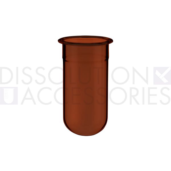 Dissolution Accessories Gefäß, Boro 3.3, braun, 100 ml, Distek