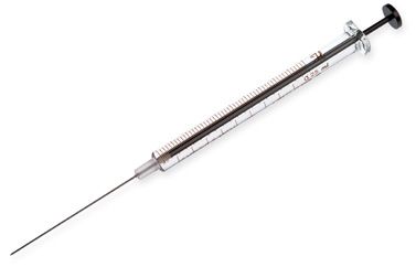 Hamilton 250 μl, Modell 1725 N Spritze, 22s Gauge, 51 mm, point style 5, max. Druck 500 psig (34.5 bar), max. Temperatur 50°C/122°F