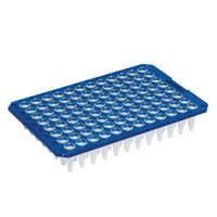 Product Image of twin.tec PCR Plate 96, un-skirted, blue (250µL), 20 pcs.