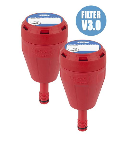 490914 - Abluftfilter M, V3.0, Sparpaket, mit Spritzschutz und 