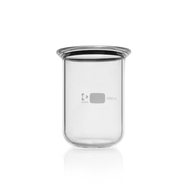 Duran Group Flat flange-beaker/DURAN, 2000 ml Flat flange-beaker/DURAN, 2000 ml