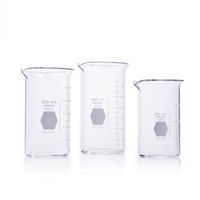 Product Image of Berzelius Beaker, tall Form, white graduated, with Spout, 600 ml, 24 pc/PAK