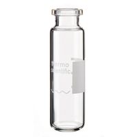 Product Image of SureSTART 20 ml Crimp Headspace Vial, Level 1, clear Glass, Square Edge, round Bottom, 100 pc/PAK