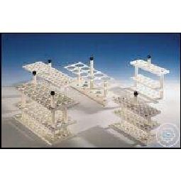 Dinkelberg Analytics Einsatzgestell/PP weiß, 36 Bohr. 26mm (Zub./1x E12, 1xE19, 3xE30), für Wasserbad Ecotherm max. 1x E12, 1xE19, 3xE30
