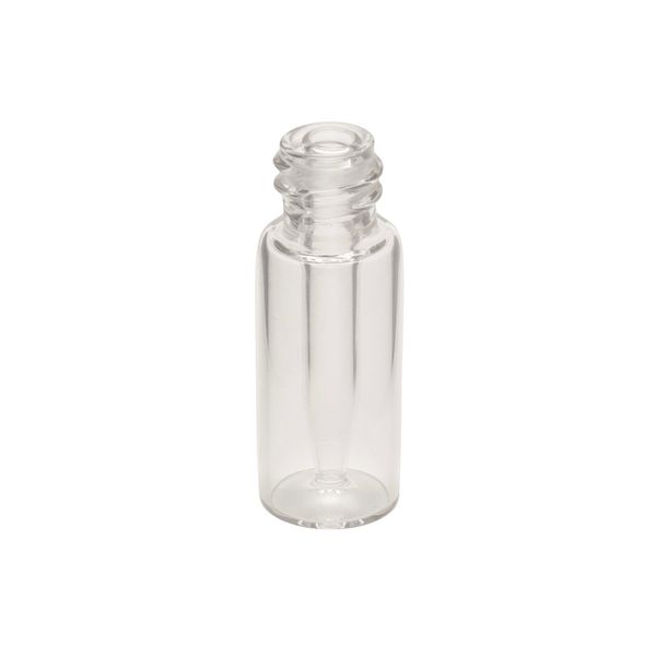 JG Finneran 100 μl Interlocked Fläschchen mit Einsatz, Boro klar, 12 x 32 mm, 8-425 mm Gewinde, 100 St/Pkg