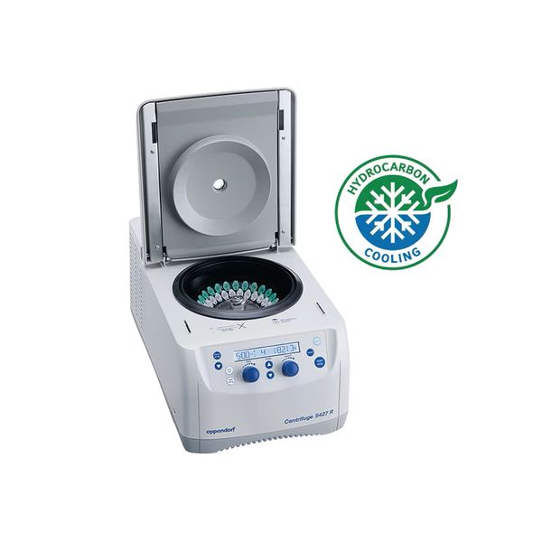 Eppendorf Zentrifuge 5427 R G (gekühlt), Drehknopf, ohne Rotor, 230 V/50-60 Hz