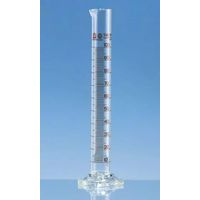 Product Image of Messzylinder, hohe Form, BLAUBRAND ETERNA, Klasse A, DE-M, 50 ml : 1 ml, Boro 3.3, 2 St/Pkg
