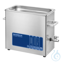 Bandelin SONOREX DIGIPLUS DL 255 H ultrasonic bath with heating 5.5 Liter