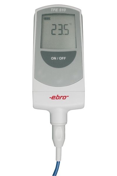Ebro Electronic TFE 510-1 + TPE 400 Handmessgerät für Temperatur mit Fühler