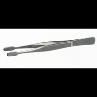 Slide tweezer, 18/10 steel, straight, 6 mm tip, L = 105 mm