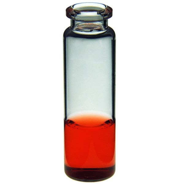 Microsolv Headspace Vial clear, 20 ml, Crimp Top 20 mm, Flat Bottom, 100 pc/PAK