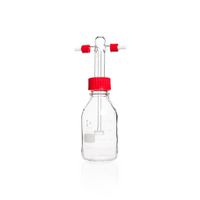 Product Image of Gas washing bottle/DURAN, 500 ml por.1, GL 45, with screw cap system