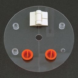 QLA Low Evaporation Clear Hinged Cover for Distek Baths