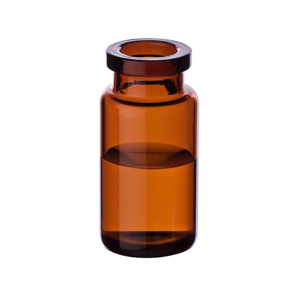 Microsolv Headspace Vial amber, 10 ml, Crimp Top 20 mm, Agilent Style, Flat Bottom, 100 pc/PAK