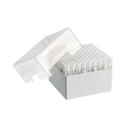Product Image of Storage Box 9 x 9, for 81 tubes, height 101.6 mm, 4 inch, polypropylene, 2 pc/PAK