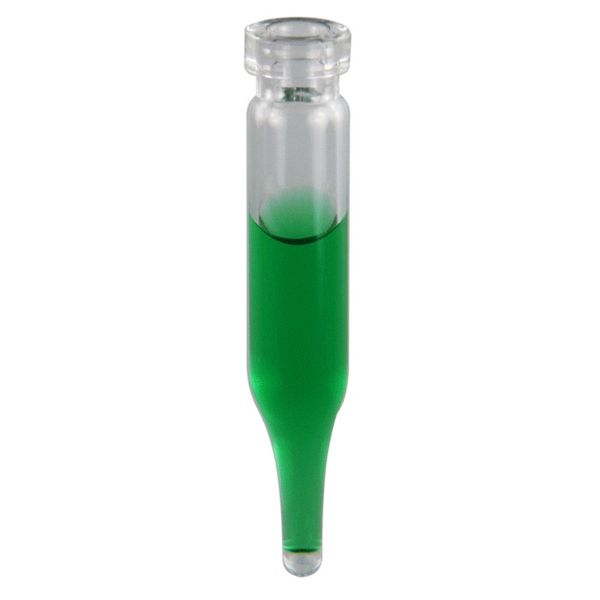 Microsolv Vial clear, 0.6 ml, Crimp Top 8 mm, Conical Bottom, 1000 pc/PAK