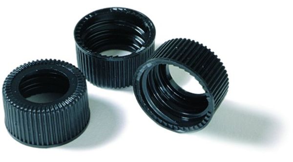 Supelco pk 1000, Screw cap blk, PP, hole 5.5mm for Hitachi