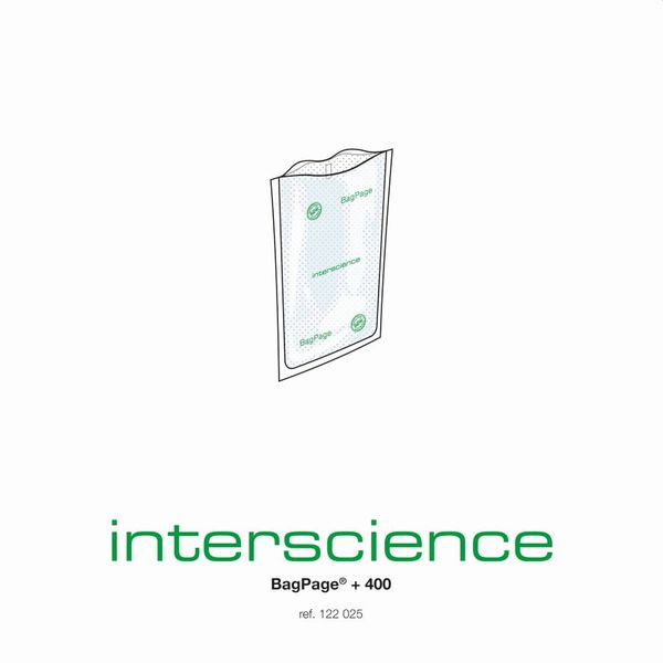 Interscience Stomacherfilterbeutel BagPage + 400, unmarkiert, 400 ml, 190 x 300 mm, 20 x 25 St/Pkg