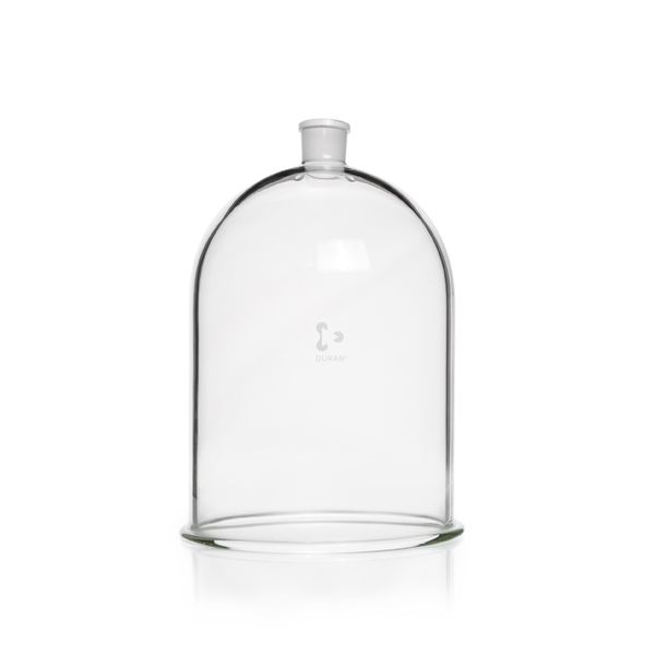 Duran Group DURAN Bell jars with neck bore, for vacuum use, 300 x 215 mm