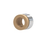 Upchurch Scientific Ferrule, superflanschlos, 6-32 oder 6-40 Flachboden, für 1/16'' AD, natur, 10 St/Pkg
