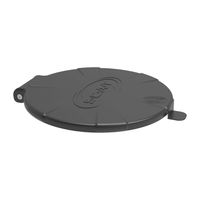 Product Image of Replacement lid for funnel MARCO, V2.0, black, electrostatic conductive