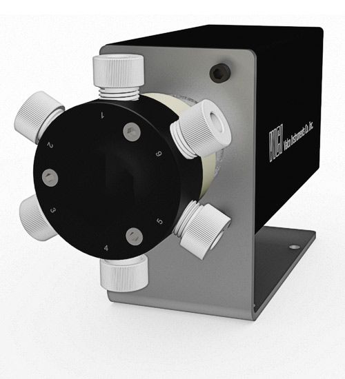 Vici Valco 4 Port 2 Pos Valve, Ersatz, 1/2"-20'' Fitting, 3,9 mm Port, 50°C / 100psi, für Flüssigkeiten, E3/E2